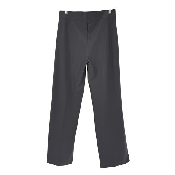 Joseph Ribkoff Pull on Pants Size 12 Gray Slinky Jersey Ponte Office Minimalist - Picture 3 of 10